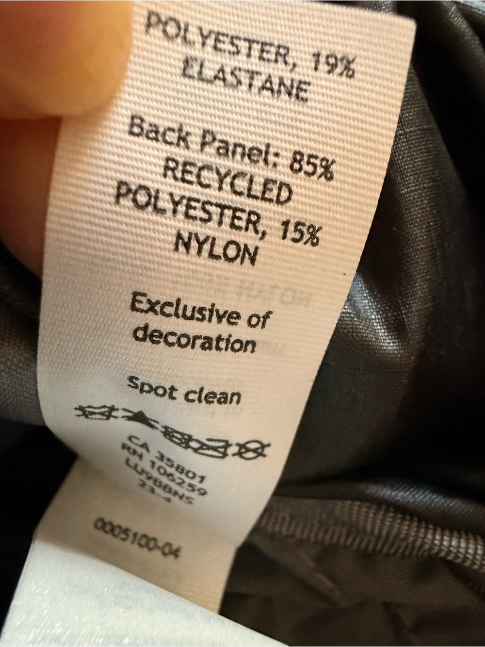 Lululemon All Sport Backpack 28L Black Hiking Daypack Hydration EUC, unisex - Picture 4 of 10